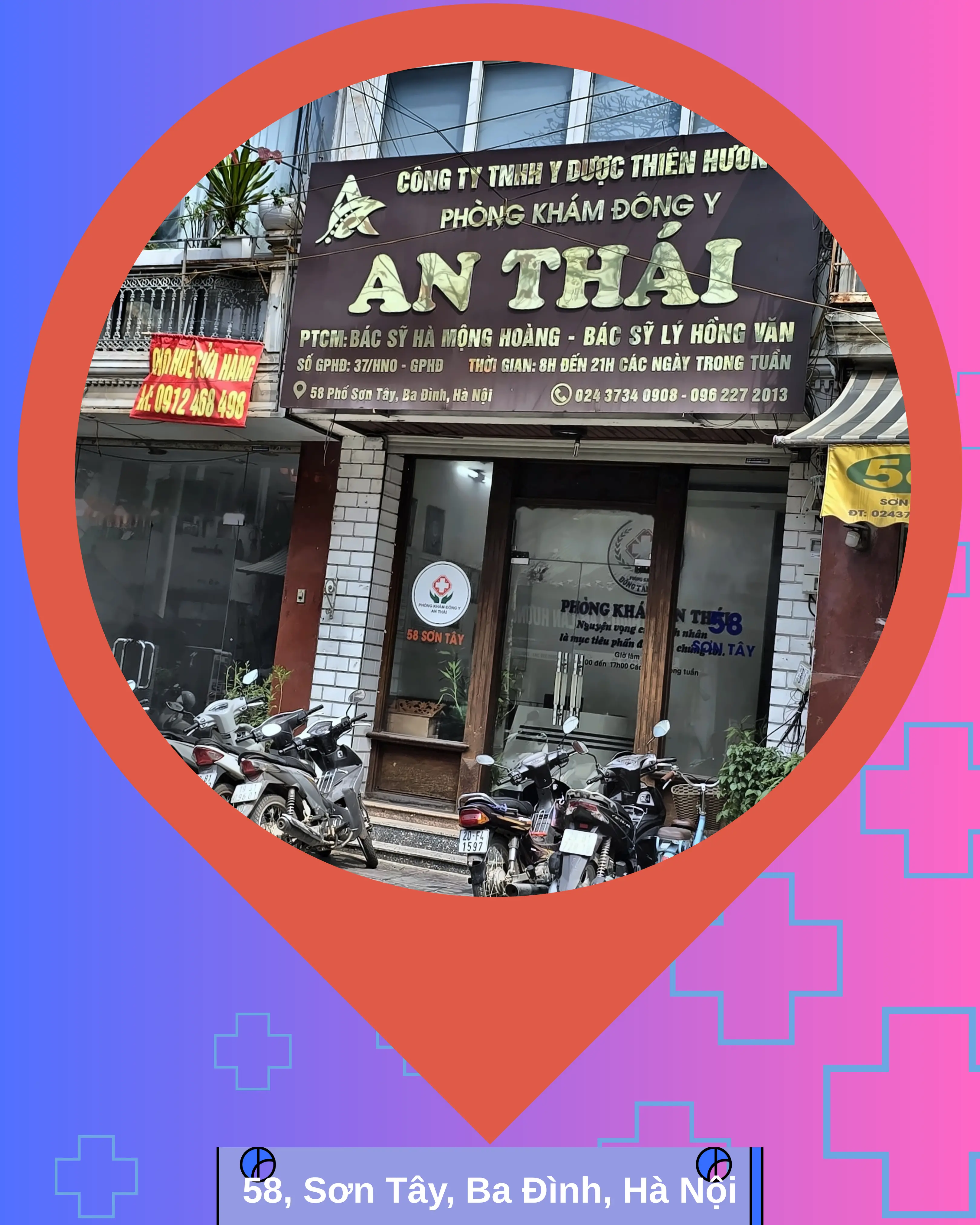 Địa chỉ: 58 Sơn Tây, Ba Đình, Hà Nội