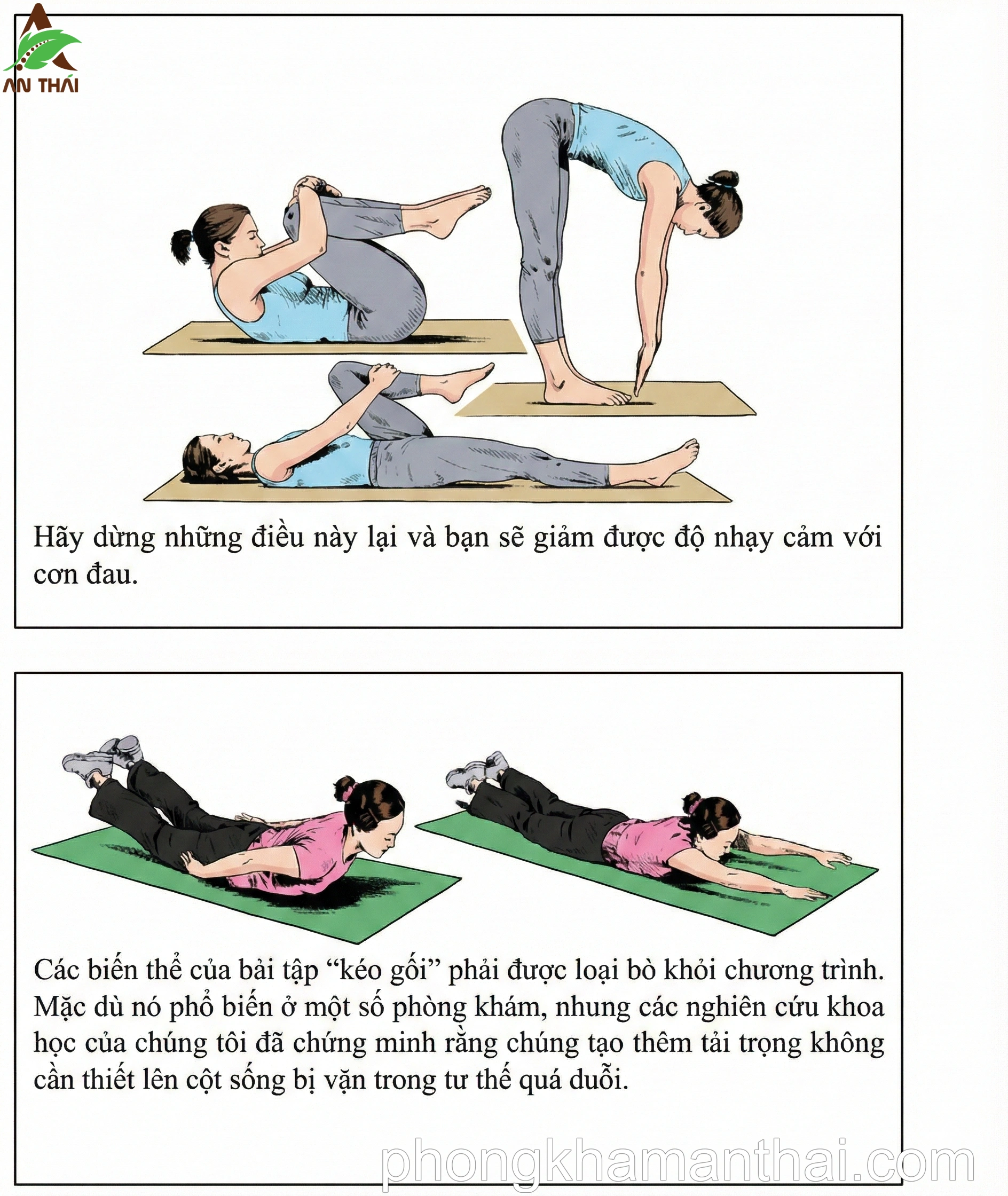 Các bài tập sai lầm cần tránh