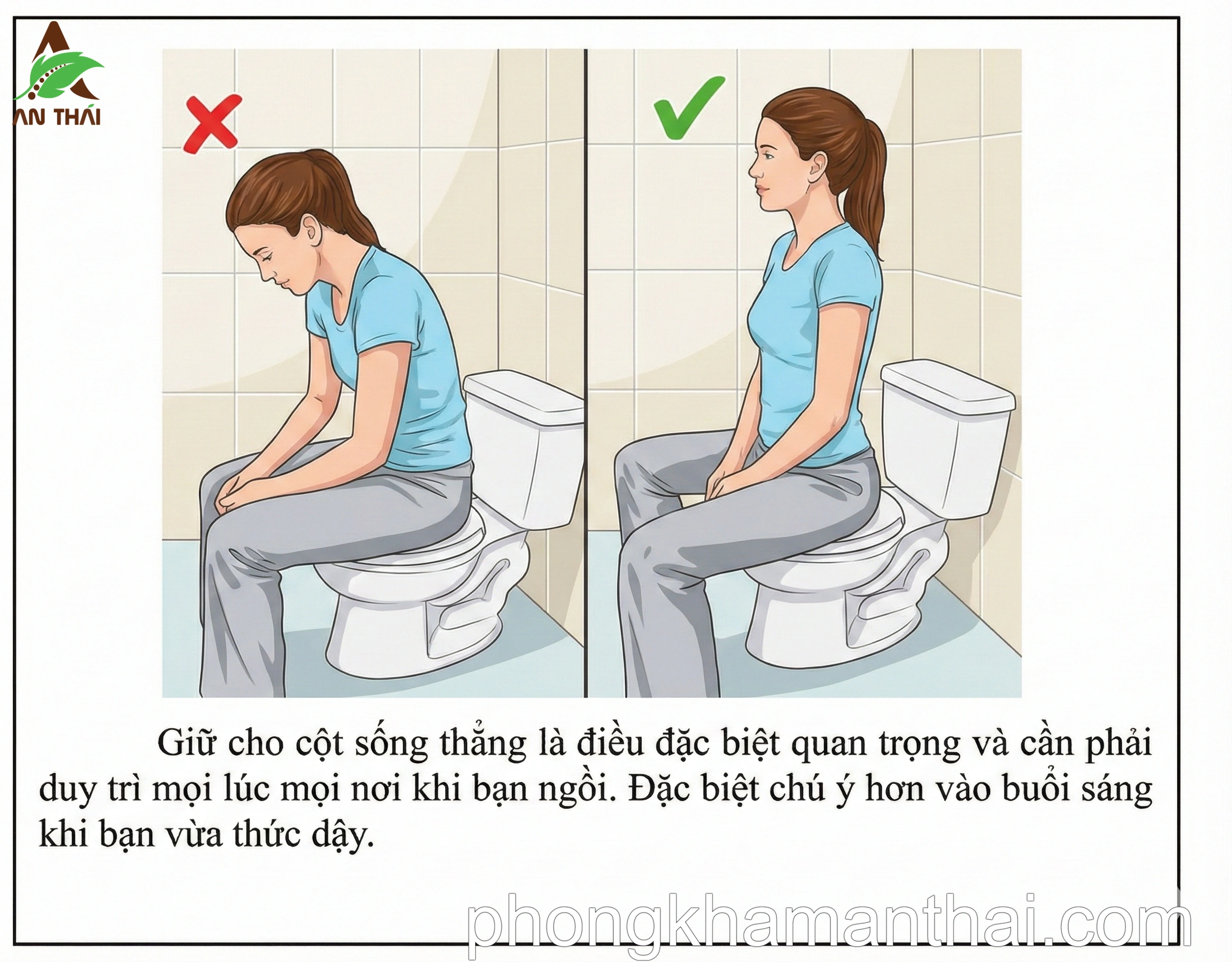 Tư thế ngồi không đau 2