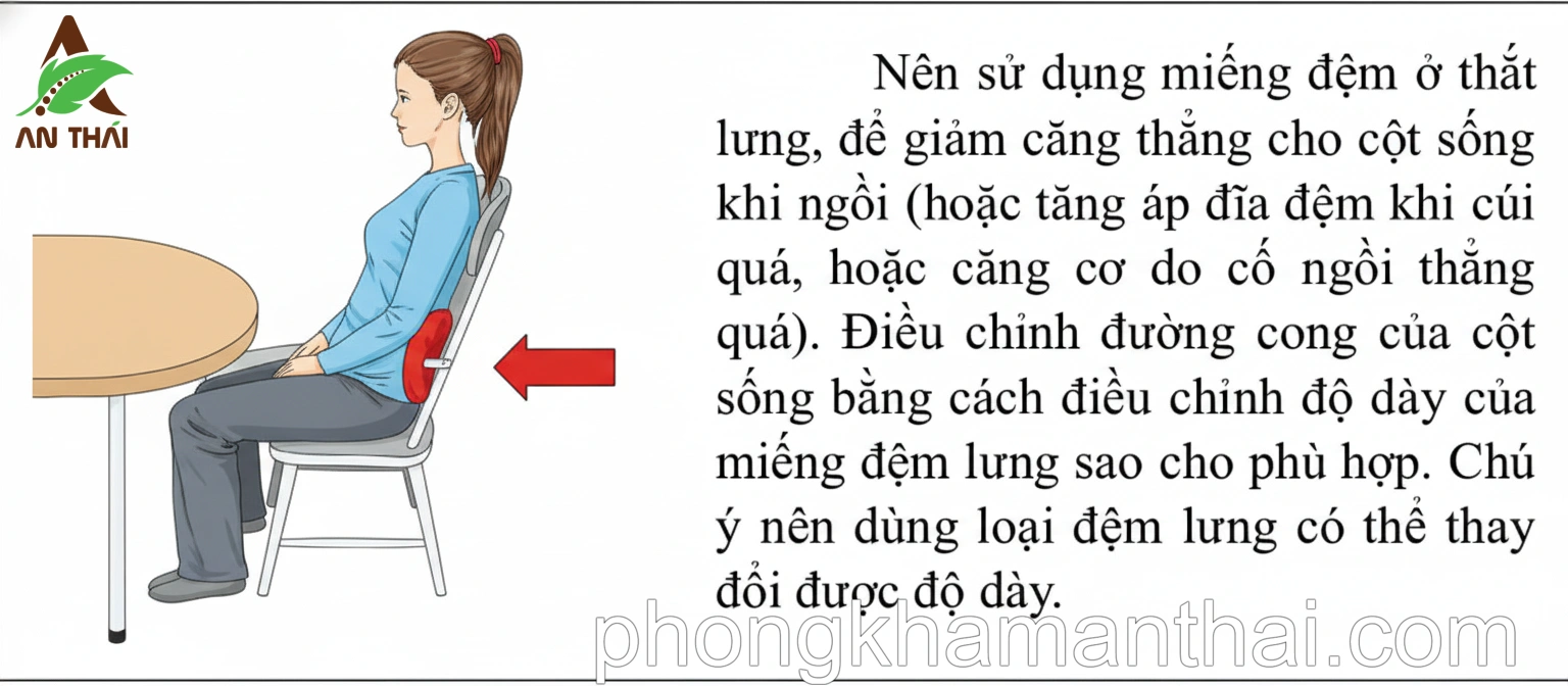 Tư thế ngồi không đau 3
